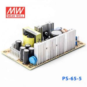 PS-65-5  65W  5V 12A  单路输出无外壳PCB板明纬开关电源