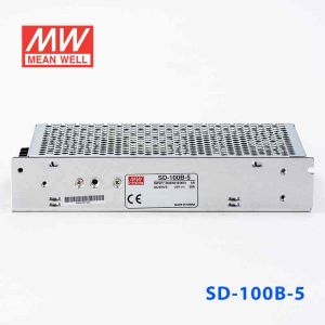 SD-100B-5  100W  19~36V 输入 5V 20A  输出有外壳明纬DC-DC转换电源