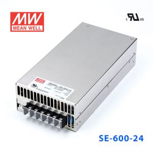 SE-600-24 600W 24V25A 单路输出明纬电源(SE系列-内置有外壳)