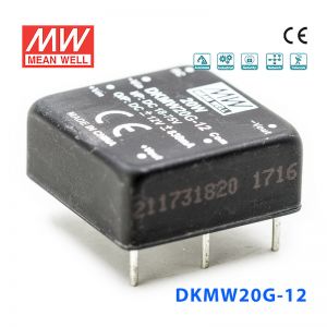 DKMW20G-12 20W 18~75V 转 ±12V 0.83A 非稳压双路输出DC-DC模块电源