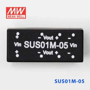 SUS01M-05  1W  12V-5V  非稳压单组输出明纬DC-DC转换模块电源