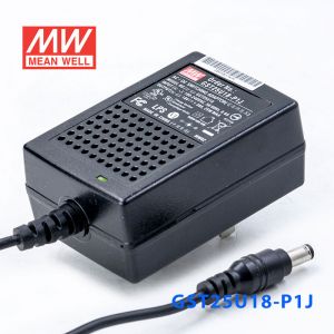 GST25U18-P1J 25W 18V1.38A高效能低空载损耗绿色节能美规适配器