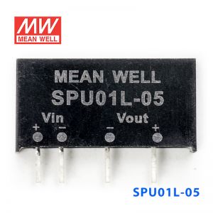 SPU01L-05 1W 5V 转 5V  非稳压单路输出明纬DC-DC转换模块电源