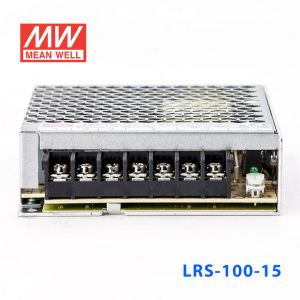 LRS-100-15 105W 15V7A单路输出超薄型低空载损耗明纬开关电源