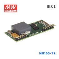 NID65-12台湾明纬12V 0~4.9A 65W左右非绝缘型单组输出变换器