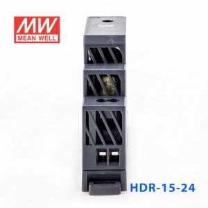 HDR-15-24  15W 24V 0.63A   单路输出明纬超薄型导轨安装电源