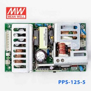 PPS-125-5  100W  5V 20A  单路输出带PFC功能无外壳PCB板明纬开关电源