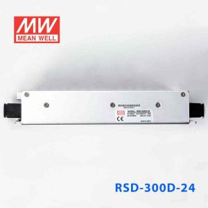 RSD-300D-24  300W  57.6-154V 输入24V 12.5A  铁路用外壳型单路输出DC-DC转换明纬开关电源