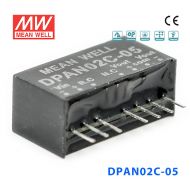 DPAN02C-05 2W 36~75V 转±5V 0.2A非稳压双路输出DC-DC模块电源