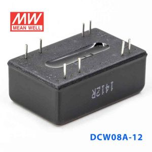 DCW08A-12  8W  9~18V  输入 ±12V  稳压双路输出明纬DC-DC转换模块电源