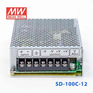 SD-100C-12  100W  36~72V 输入 12V 8.5A  输出有外壳明纬DC-DC转换电源