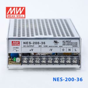 NES-200-36 200W 36V5.6A 单路输出经济型明纬开关电源(NE系列)