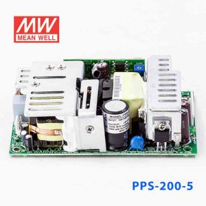 PPS-200-5  200W  5V 36A  单路输出带PFC功能无外壳PCB板明纬开关电源