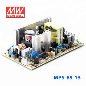 MPS-65-15 65W 15V4.2A 单路输出微漏电医用无外壳明纬开关电源