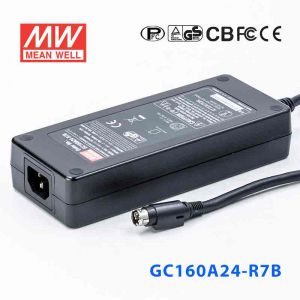 GC160A24-R7B 160W 27.2V, 5.89A带充电功能的绿色节能适配器