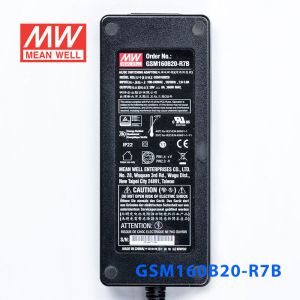 GSM160B20-R7B 160W 20V8.0A输出明纬高能效医疗型外置桌面型电源适配器