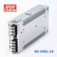 SD-500L-24  500W  19~72V  输入  24V  21A  输出有外壳明纬DC-DC转换电源