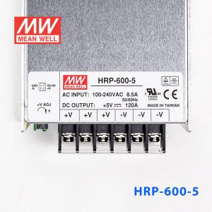 HRP-600-5 600W 5V120A 单路输出高性能内置有外壳明纬开关电源