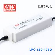 LPC-150-1750    150W   1750mA恒流输出明纬牌IP67防水塑壳LED电源