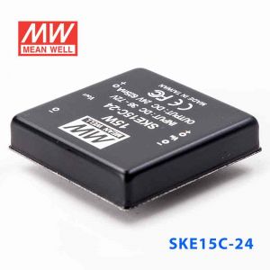 SKE15C-24  15W  36~72V  输入  24V  单路输出明纬DC-DC转换模块电源