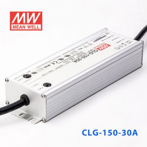 CLG-150-30A  150W  30V 5A 恒压+恒流PFC高效铝壳IP65防水LED电源(恒压恒流值可内部电位器调整) 