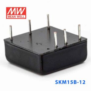 SKM15B-12  15W  18~36V  输入 12V 1.25A 单路稳压输出明纬DC-DC转换模块电源