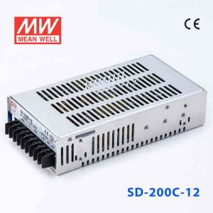 SD-200C-12  200W  36~72V 输入 12V 16.7A  输出有外壳明纬DC-DC转换电源