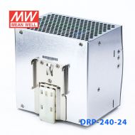 DRP-240-24 240W 24V10A 单路输出DIN导轨安装带PFC功能明纬开关电源