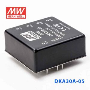 DKA30A-05  25W  9~18V 输入  ±5V  双路输出明纬DC-DC转换模块电源