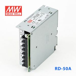 RD-50A台湾明纬5V12V双路开关电源50W直流稳压5V6A+12V2A双组