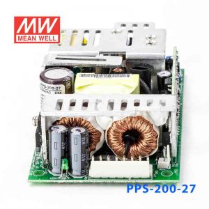 PPS-200-27  200W  27V 7.4A  单路输出带PFC功能无外壳PCB板明纬开关电源