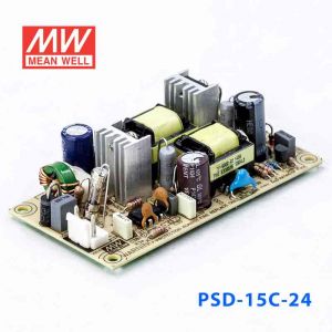 PSD-15C-24  15W  36~72V  输入 24V 0.6A  单路输出PCB板明纬DC-DC变换电源