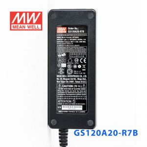 GS120A20-R7B 120W 20V6A 输出绿色能源明纬电源适配器(三线插口)