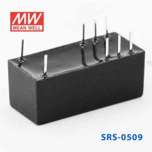 SRS-0509  0.5W  5V-9V  稳压单组输出明纬DC-DC转换模块电源