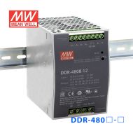DDR-480C-12明纬400.8W33.6~67.2V输入12V33.4A输出导轨DC-DC转换