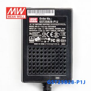 GST25B28-P1J 25W 28V0.89A高效能低空载损耗绿色节能桌上型适配器