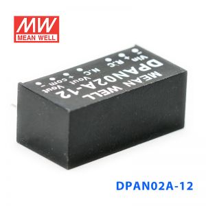 DPAN02A-12 2W 9~18V转 ±12V 83mA 非稳压双路输出DC-DC模块电源