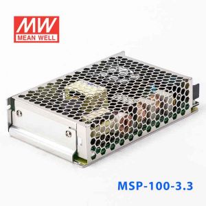 MSP-100-3.3 100W  3.3V 20A  单路输出带功率因素校正高可靠医疗型明纬开关电源