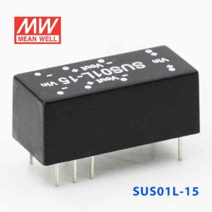 SUS01L-15  1W  5V-15V  非稳压单组输出明纬DC-DC转换模块电源