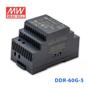 DDR-60G-5台湾明纬54W 9~36V输入 5V10.8A输出导轨型DC-DC电源