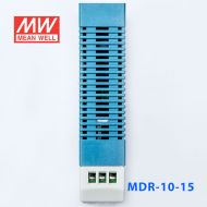 MDR-10-15 10W 15V 0.67A 单输出低空载损耗DIN导轨型明纬电源