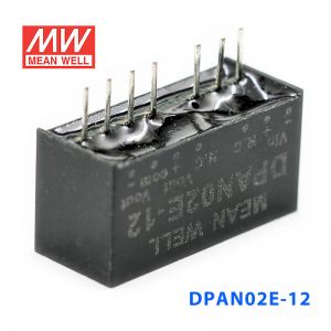 DPAN02E-12 2W 4.5~9V 转±12V 83mA非稳压双路输出DC-DC模块电源