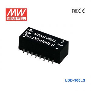 LDD-300LS 8.4W 9～32V输入,2～28V300mA输出DC-DC降压型恒流LED驱动器(贴片型)