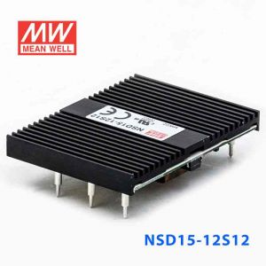 NSD15-12S12  15W  9.4~36V  输入 12V 稳压输出板上安装型明纬DC-DC变换电源