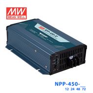 NPP-450-48明纬57.6V6.8A输出456.96W超宽输出充电器&电源供应器二合一