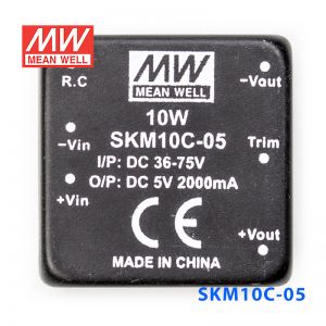 SKM10C-05 10W 36~75V 转 5V 2A 非稳压单路输出DC-DC模块电源