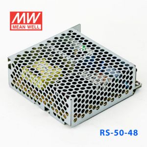 RS-50-48 50W 48V1.1A 单路输出明纬开关电源(G3系列-高性能内置有外壳)