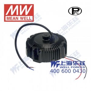 HBG-240-24B  240W 宽范围输入 14.4~24V10A输出 工矿灯用IP67防水铝壳明纬LED电源(三合一调光功能)