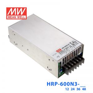 HRP-600N3-12明纬12V53A输出600W左右开关电源电机350%峰值功率