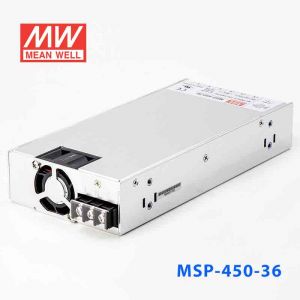 MSP-450-36  450W  36V 12.5A  单路输出带功率因素校正高可靠医疗型明纬开关电源